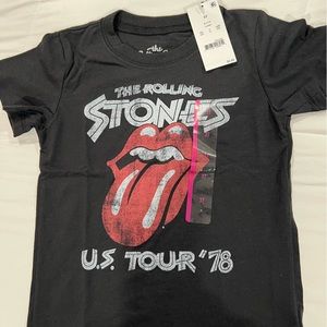Toddlers Rolling Stones T shirt Size 3t NWT Black